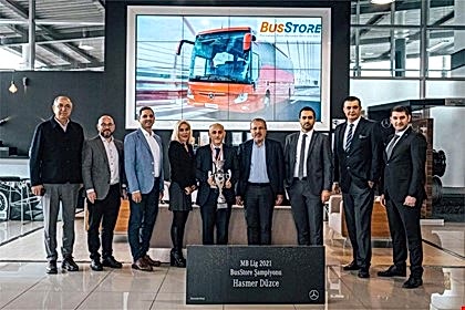 MB Lig 2021 Bus Store Şampiyonu Hasmer Düzce
