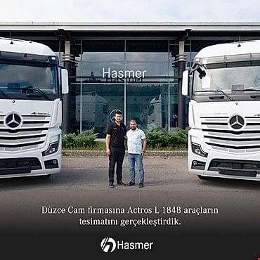 Düzce Cam firmasına Actros L 1848 araçların teslimatını gerçekleştirdik.