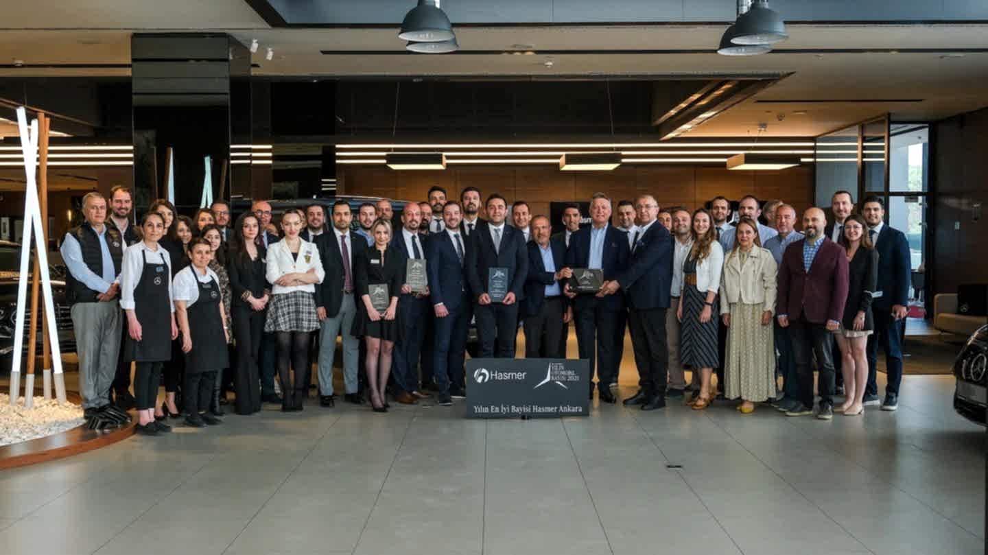 Yılın En İyi Bayisi ödülüne layık görüldük.